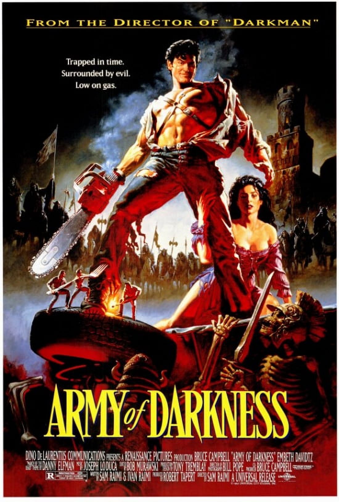 Army of Darkness Movie Poster - Classic Horror Film Art