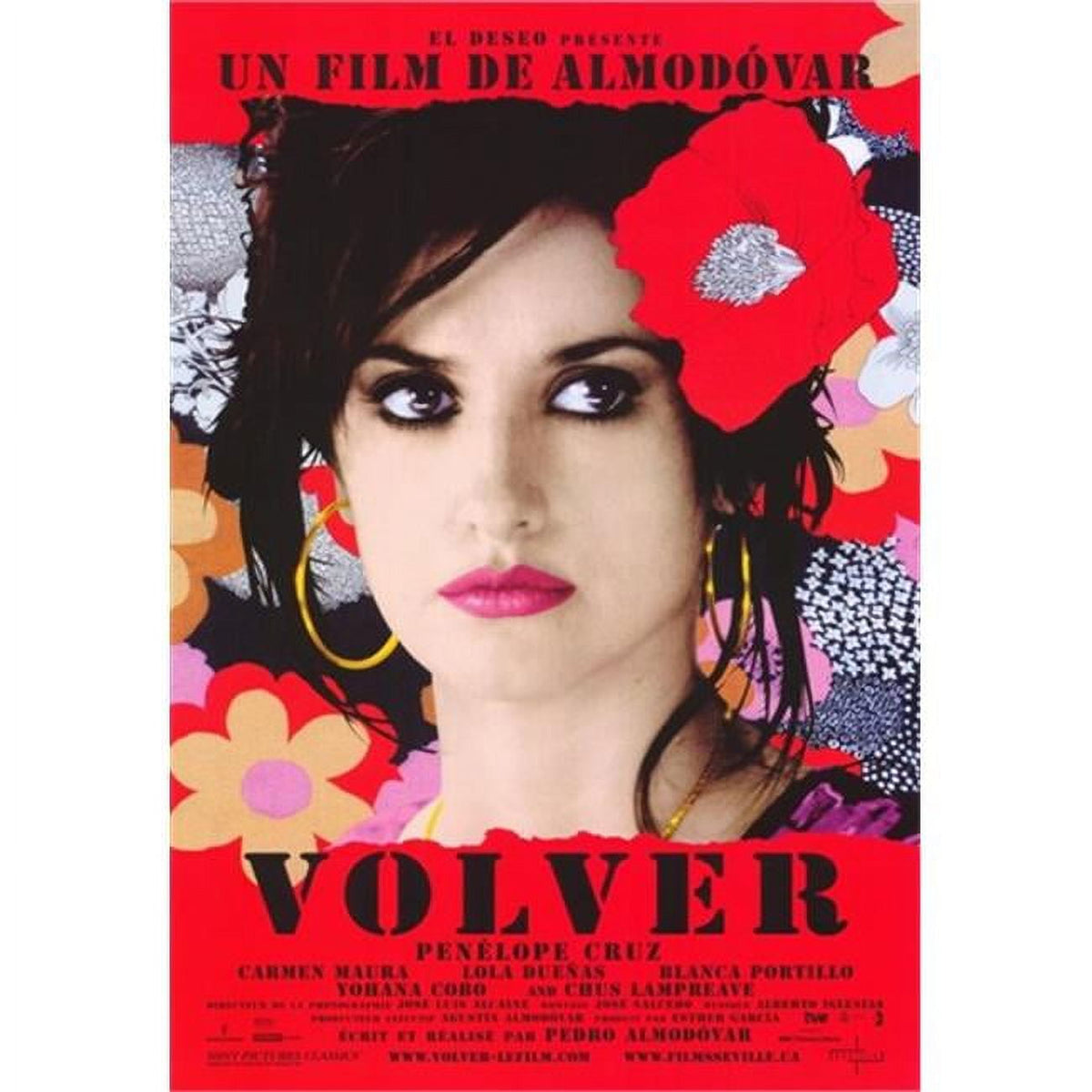 Volver Movie Poster 11x17 Print showcasing vibrant colors and cinematic imagery.
