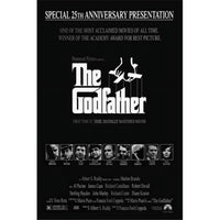 The Godfather Movie Poster 11x17 size featuring iconic imagery from the classic film.