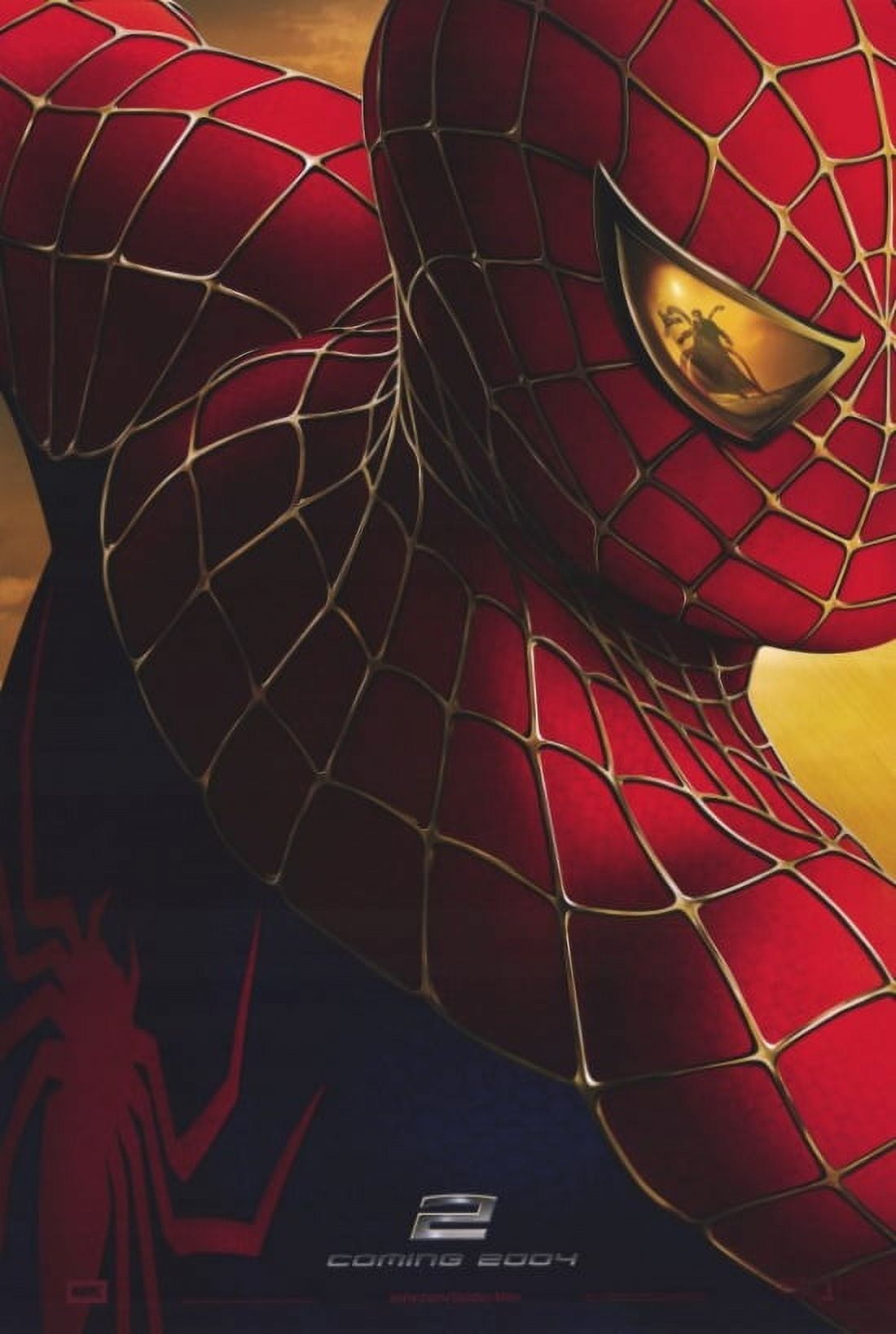 Spider-Man 2 Movie Poster - 11x17 Print showcasing vibrant colors and iconic imagery.
