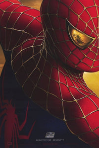 Spider-Man 2 Movie Poster - 11x17 Print showcasing vibrant colors and iconic imagery.