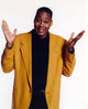 Mark Curry posed in brown coat photo print