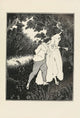 Under the Hill Plate 06 Art Print by Aubrey Vincent Beardsley