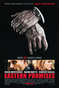 Eastern Promises Movie Poster 11x17 print showcasing dramatic film imagery.