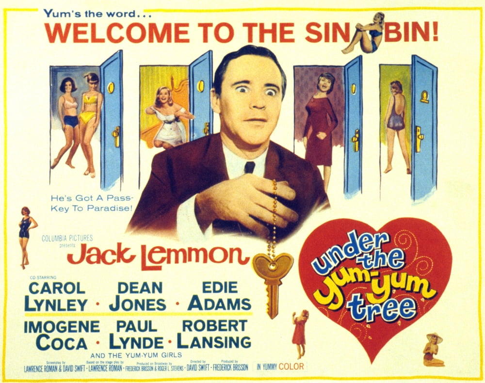 Yum Tree movie masterprint poster featuring Jack Lemmon and cast.