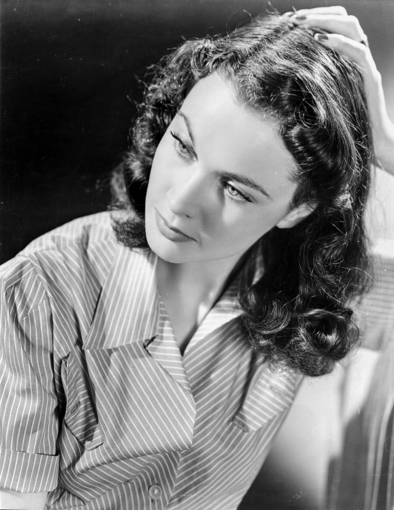 Vivien Leigh classic photo print featuring the iconic actress.
