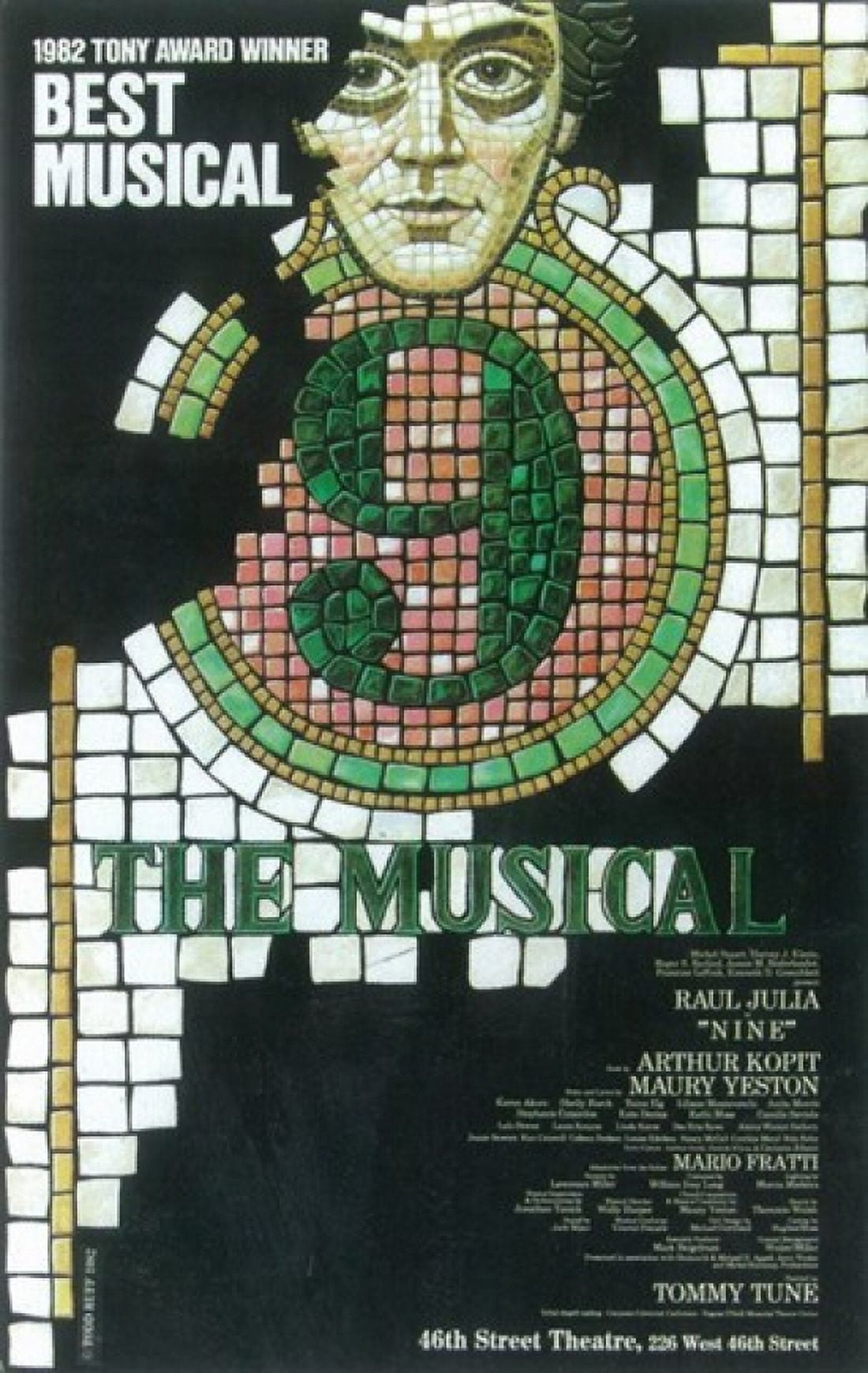 Nine Broadway Movie Poster 11x17 print