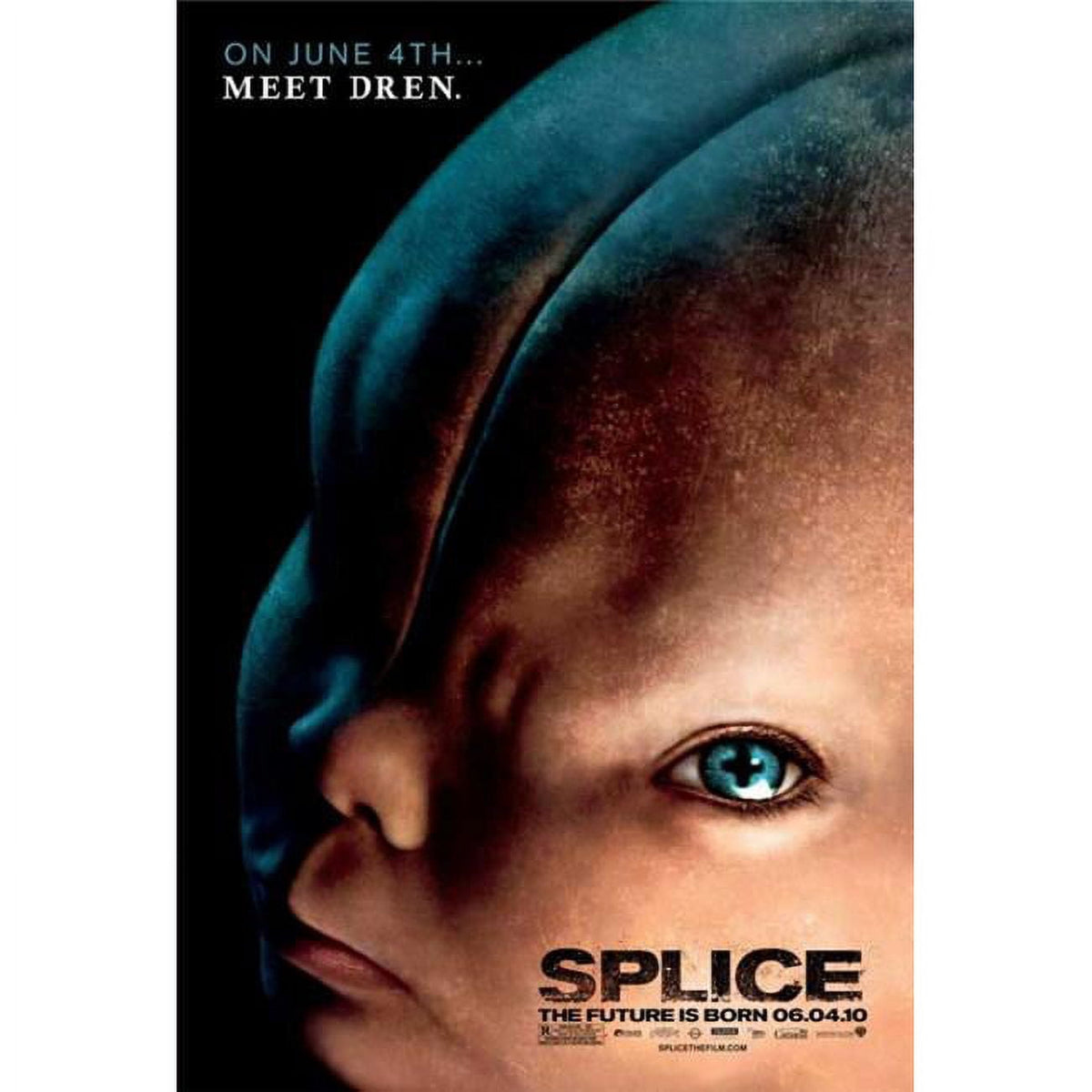 Splice Movie Poster in 11x17 size featuring captivating film artwork.