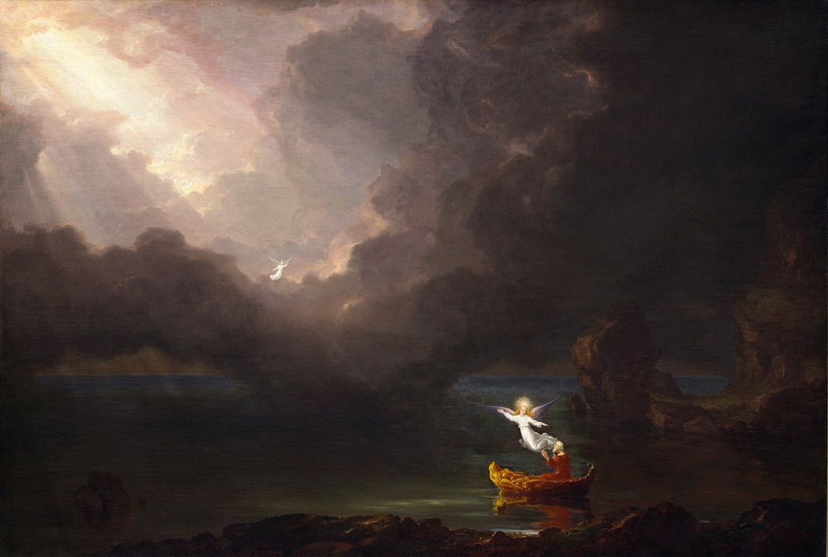 The Voyage of Life: Old Age fine art print by Thomas Cole
