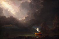 The Voyage of Life: Old Age fine art print by Thomas Cole