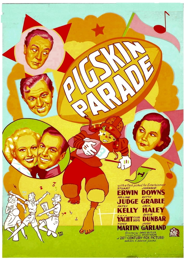 Pigskin Parade Movie Poster Masterprint in vibrant colors, 11x17 size.