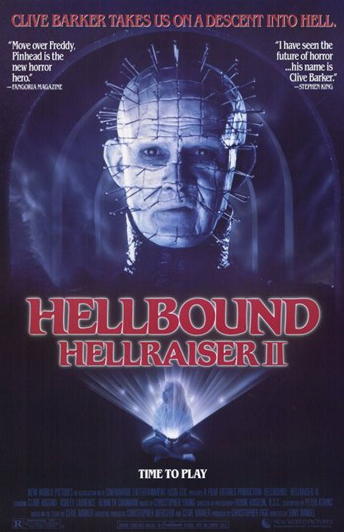 Hellbound Hellraiser II Movie Poster 11x17 Print