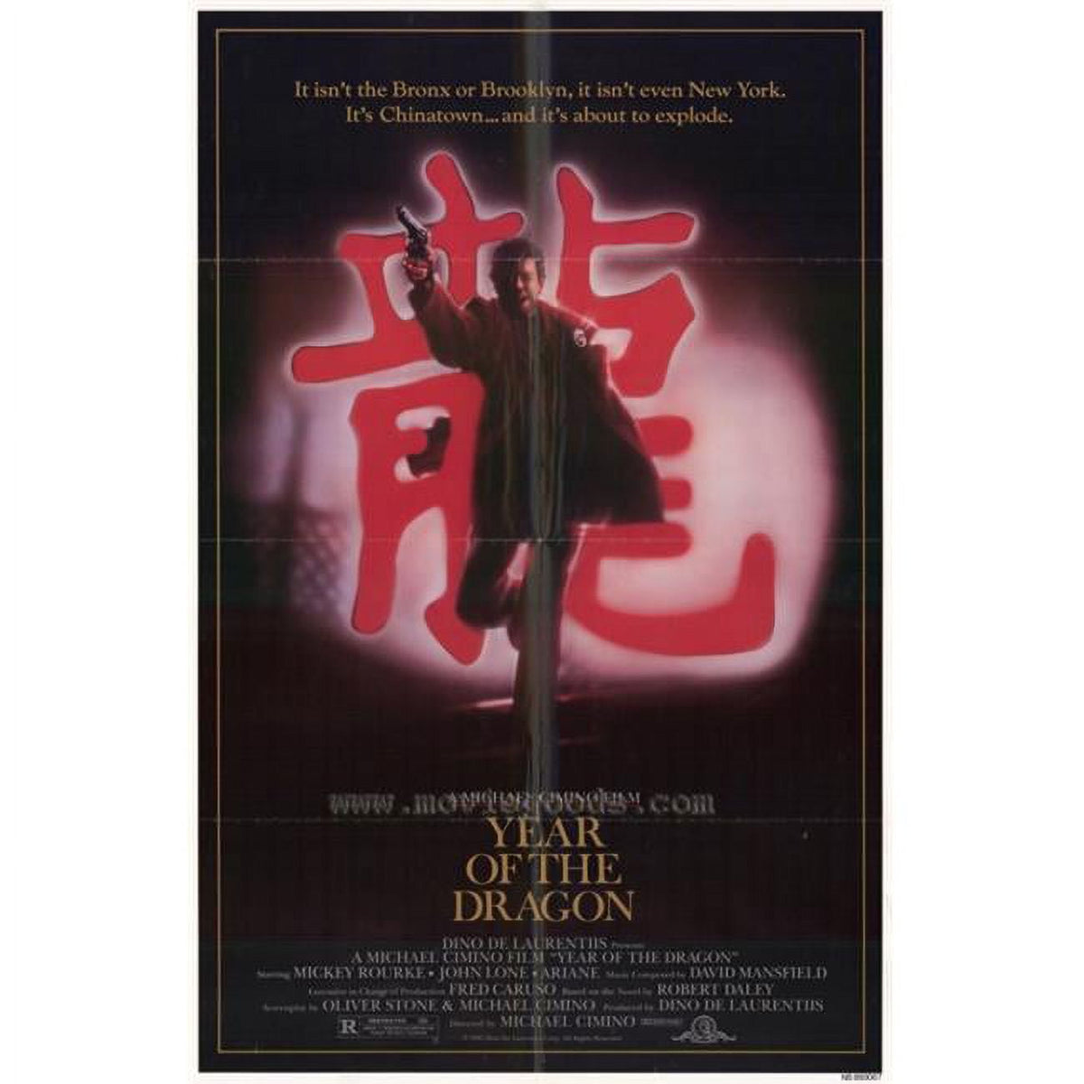Year of the Dragon Movie Poster Print 27x40