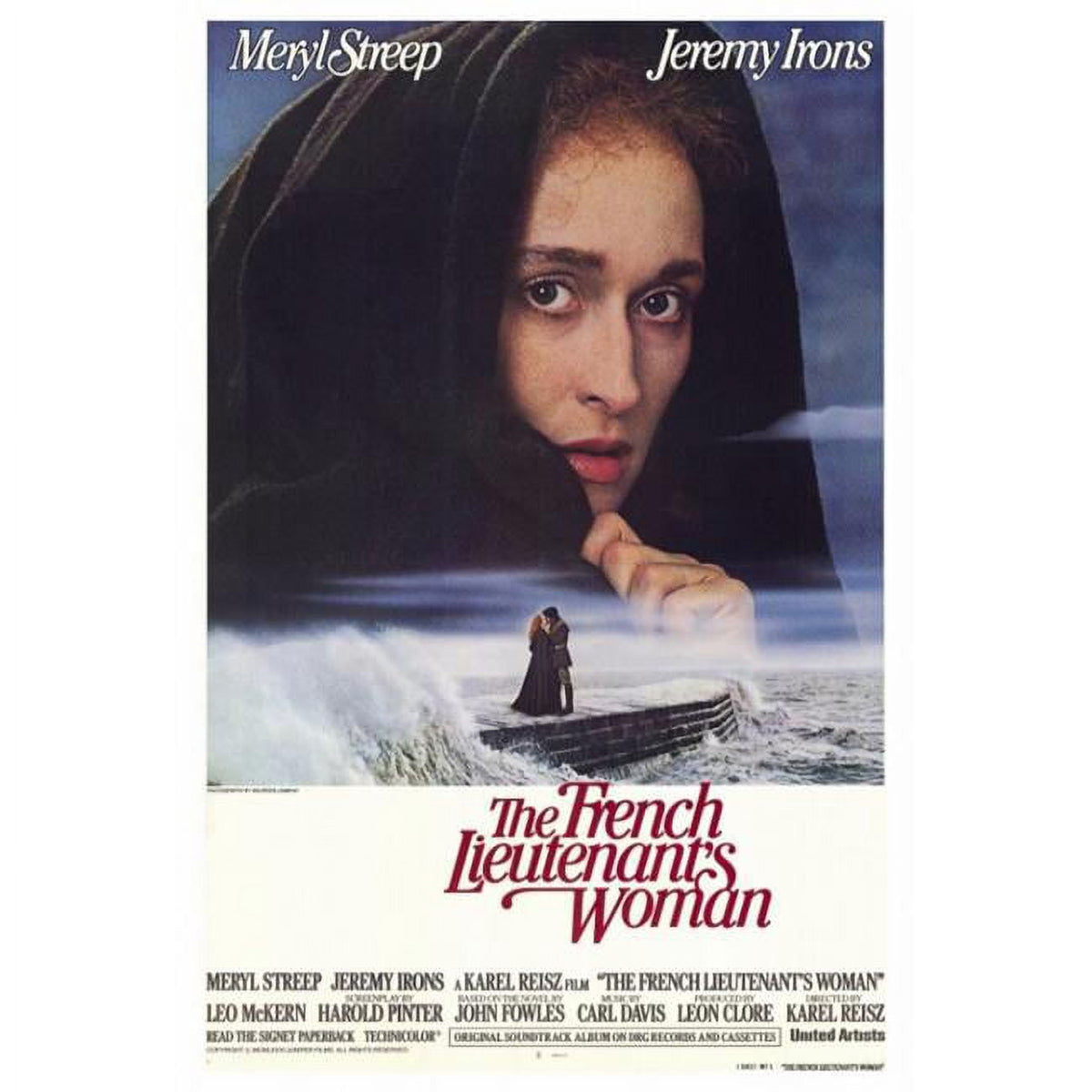 The French Lieutenant's Woman Movie Poster Print - 27x40