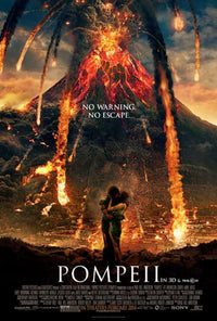 Pompeii Movie Poster 11x17 print showcasing the ancient city's dramatic history.