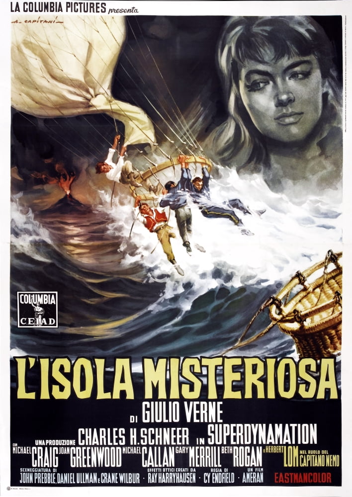 Mysterious Island Movie Masterprint Poster 11x17