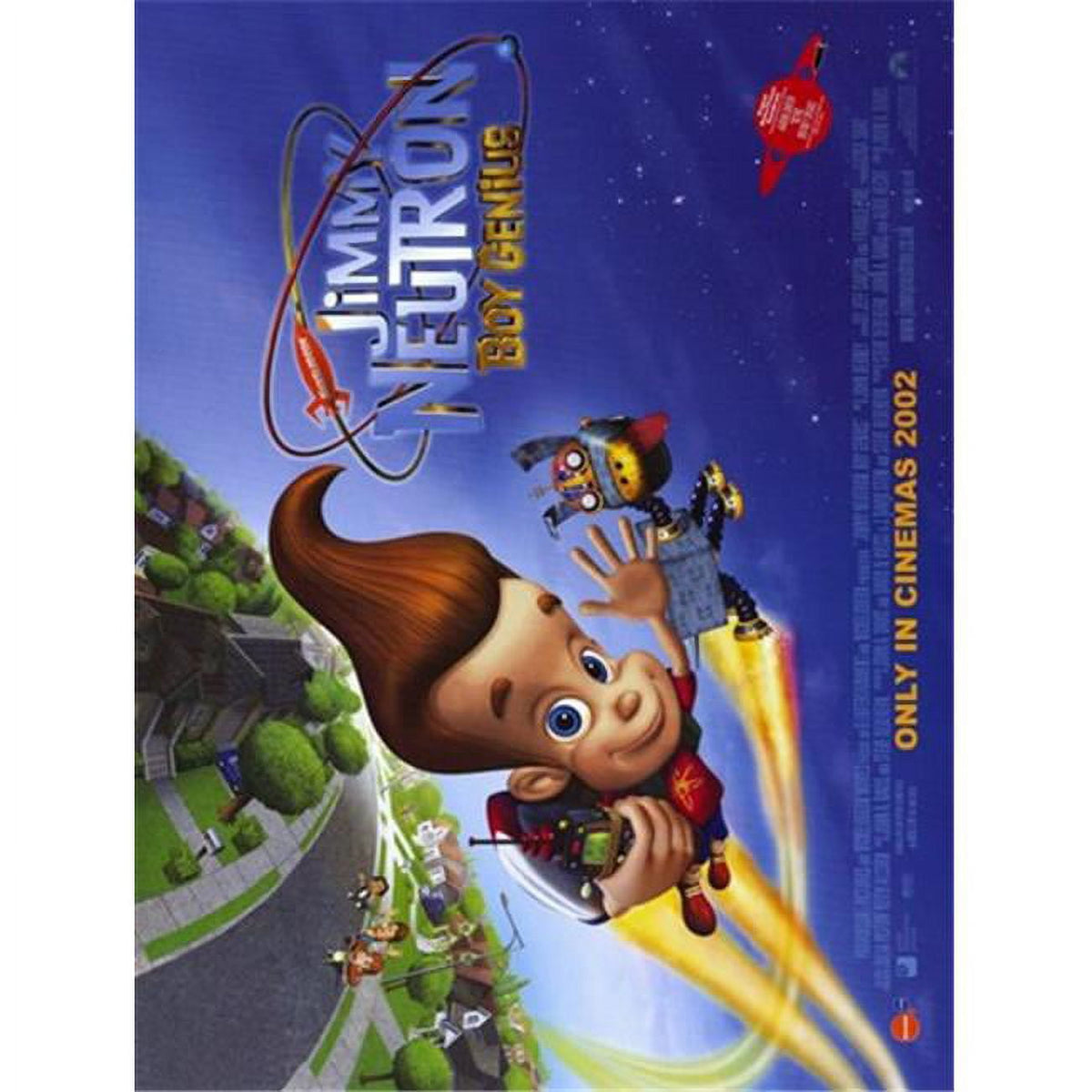 Jimmy Neutron Boy Genius Movie Poster 17x11 Print