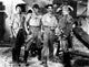 Duck Soup photo poster print featuring Chico, Zeppo, Groucho, and Harpo Marx from the 1933 film.