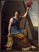 18th Century French School Poster Print featuring Nanine Vallain