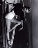 Black and white photo print of Marilyn Monroe on the beach, classic Hollywood art
