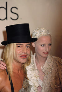 John Galliano and Friend at The VH1 Vogue Fashion Awards Poster Print