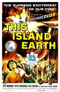 This Island Earth Movie Poster Masterprint featuring classic sci-fi imagery.