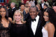 Sidney Poitier with family at The Academy Awards poster print