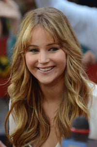 Jennifer Lawrence attending Good Morning America photo print