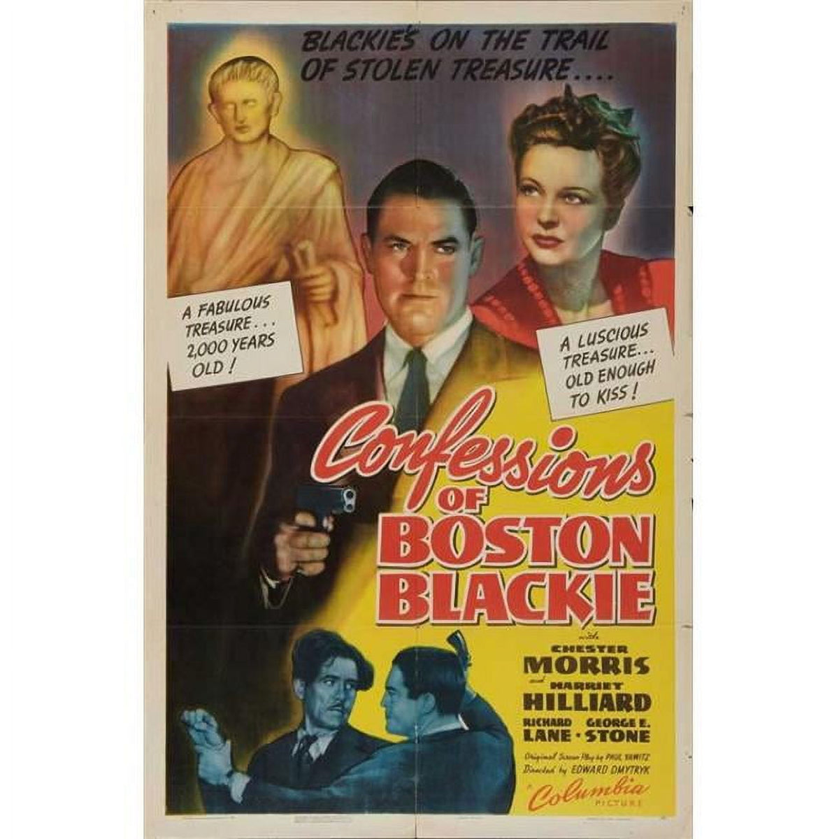 Confessions of Boston Blackie Movie Poster Print 27x40