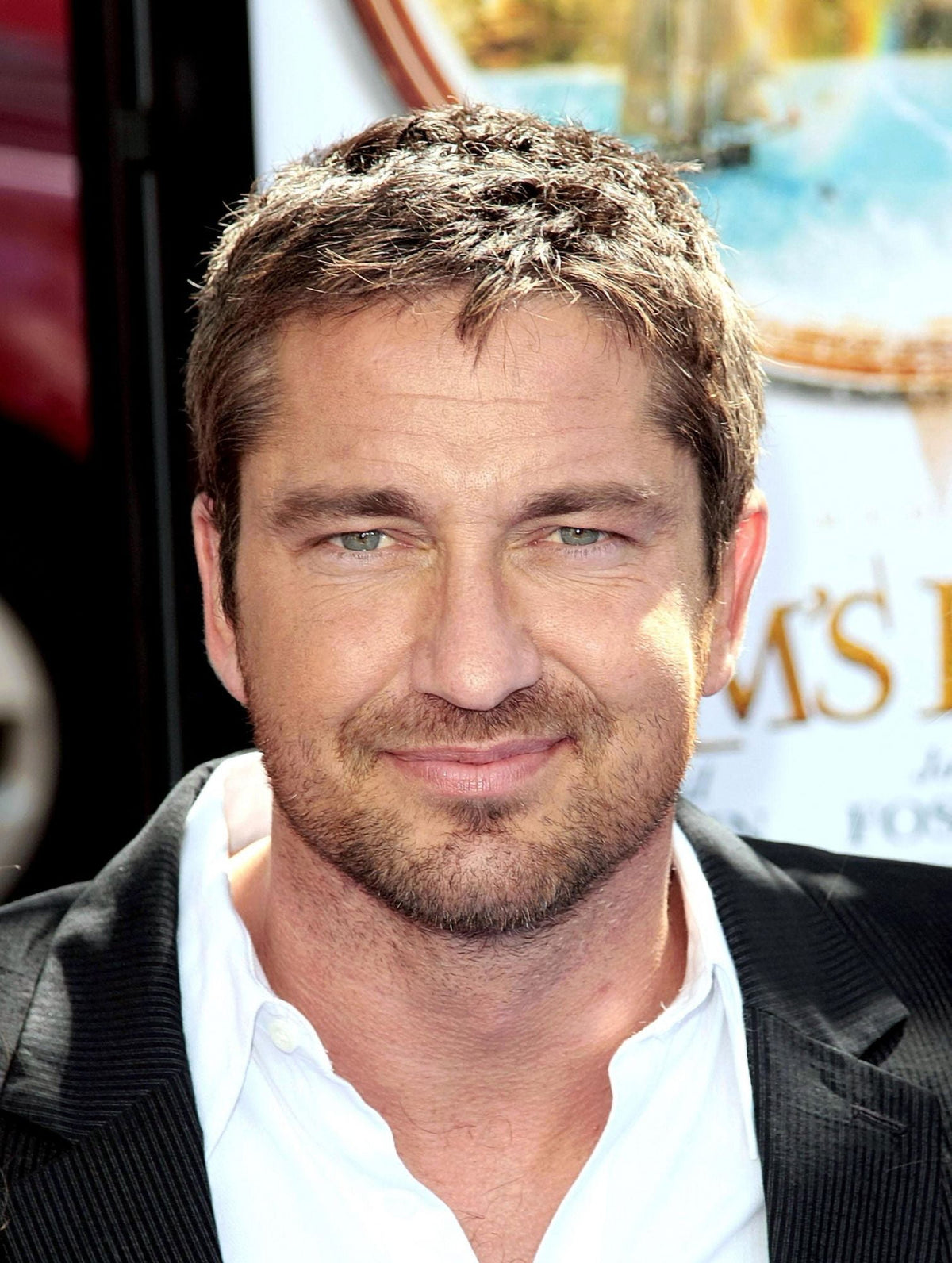 Gerard Butler at Nim's Island premiere photo print - 8 x 10