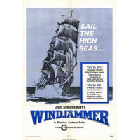 Windjammer Movie Poster Print 27x40 showcasing classic film adventure.