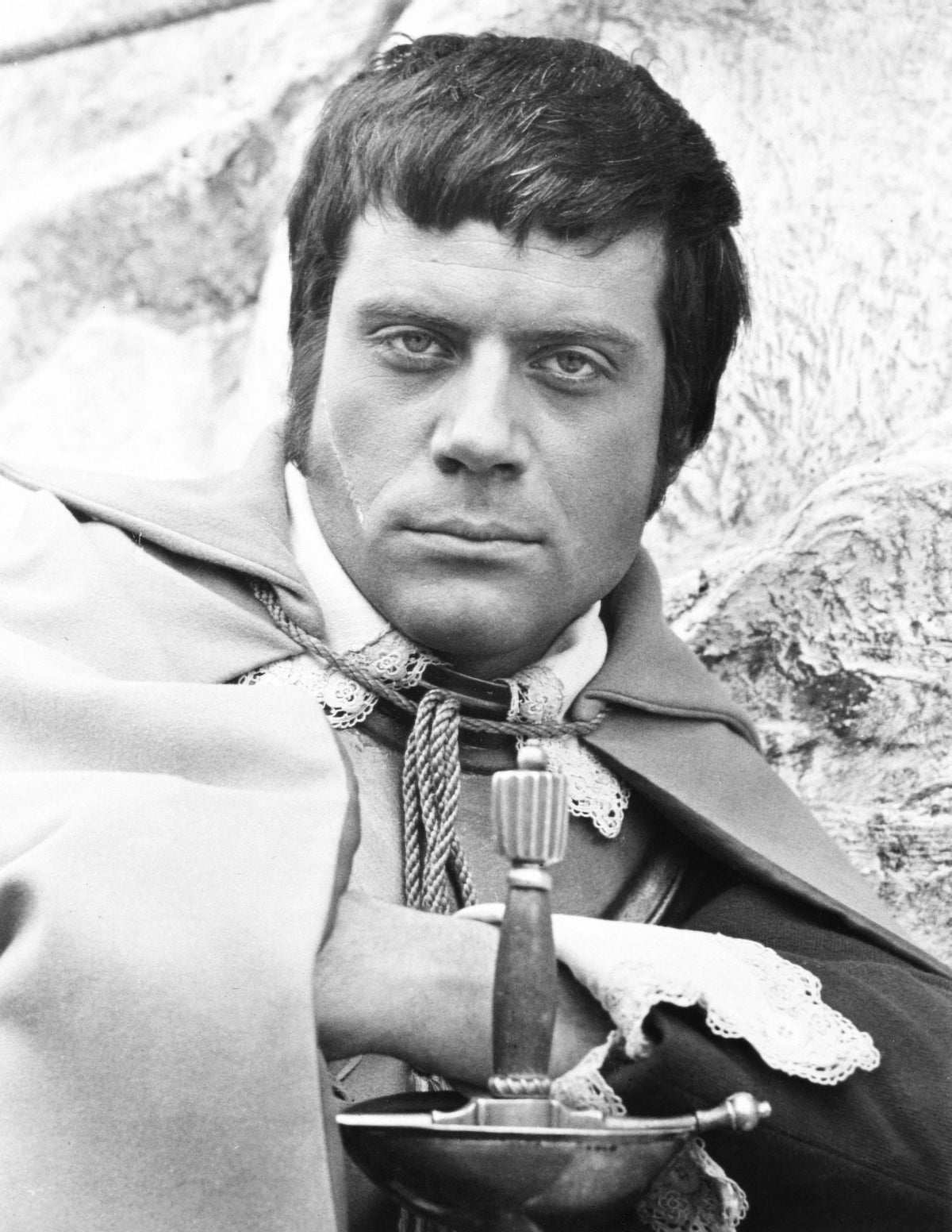 The Crimson (Aka The Scarlet Blade) photo poster print featuring Oliver Reed, 1963.