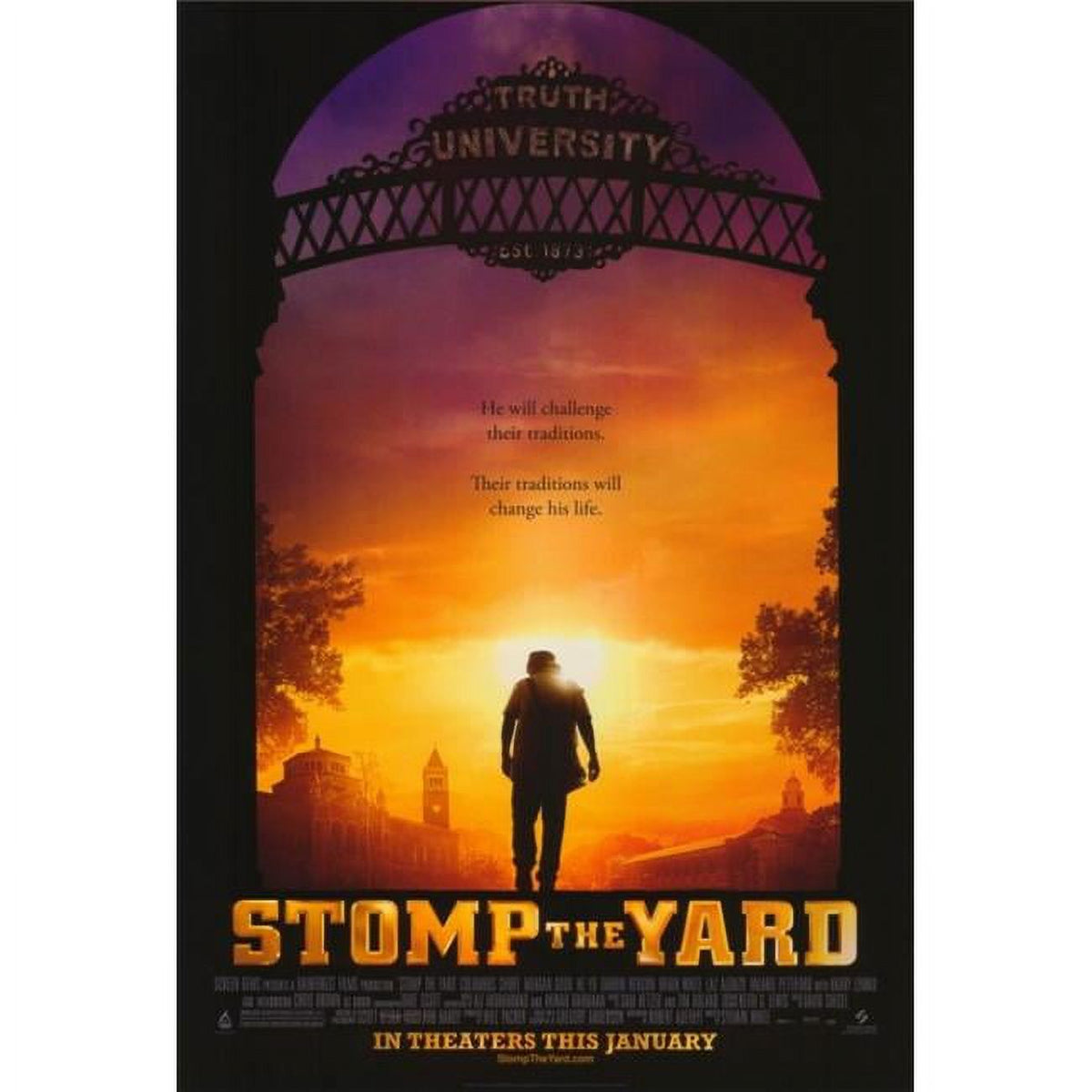 Stomp the Yard Movie Poster Print - Vibrant dance film art