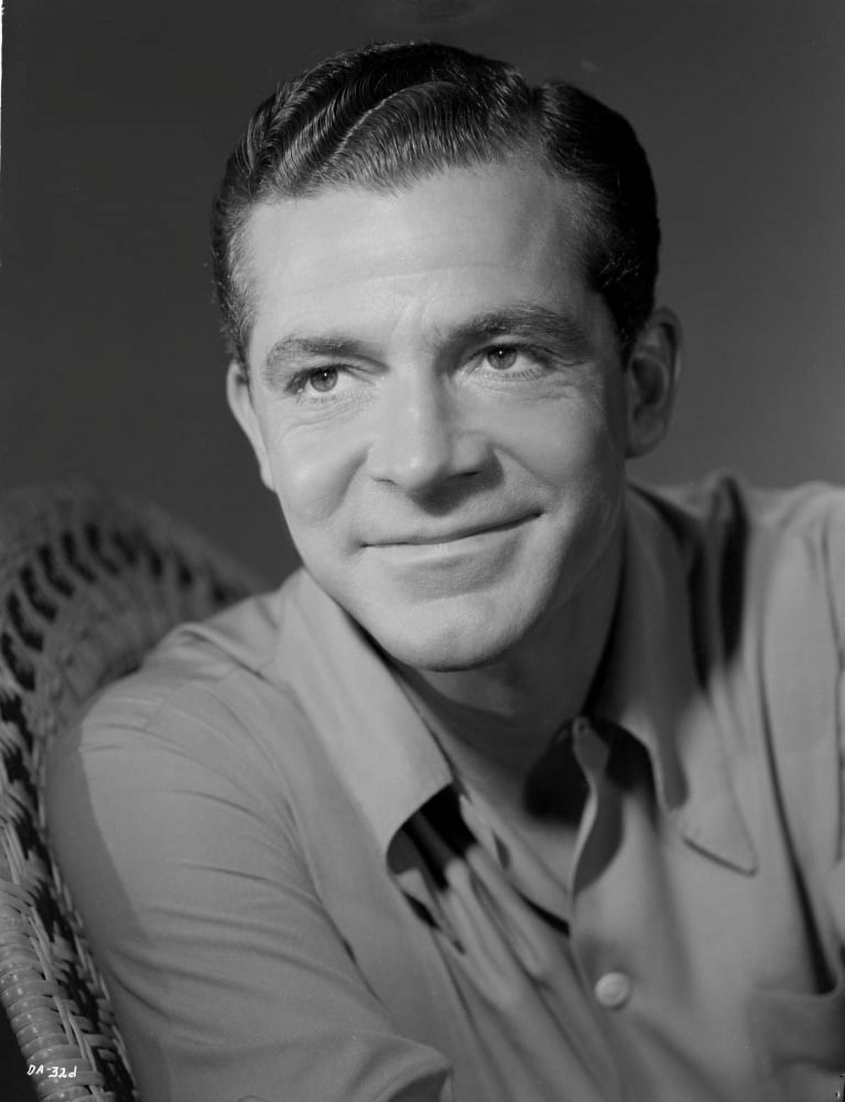Dana Andrews classic photo print available in multiple sizes.