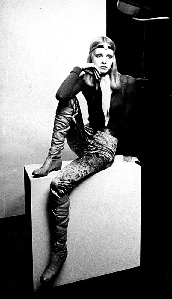 Twiggy iconic fashion photo print available in multiple sizes