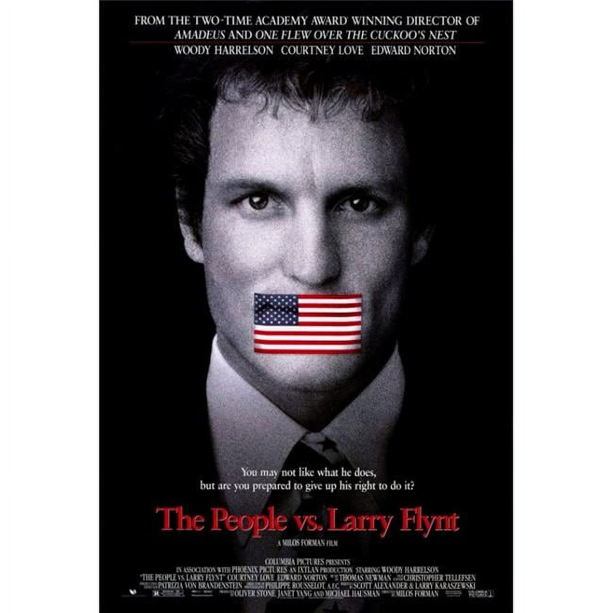 The People vs. Larry Flynt movie poster print 27x40