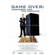 Game Over: Kasparov vs. Deep Blue Movie Poster Print featuring a chess match between Kasparov and Deep Blue.