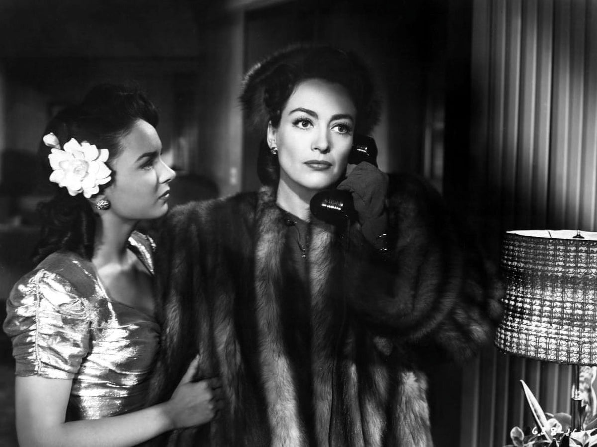 Mildred Pierce photo print featuring Joan Crawford and Ann Blyth from the 1945 film