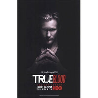 True Blood Season 2 Movie Poster featuring Eric Northman by Alexander Skarsgard