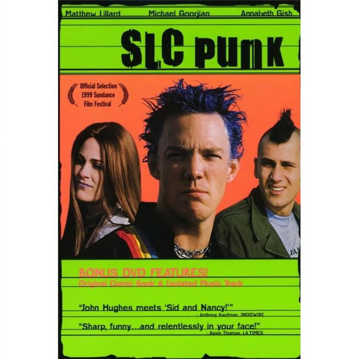 SLC Punk! Movie Poster Print in 27x40 size, showcasing vibrant punk rock culture.