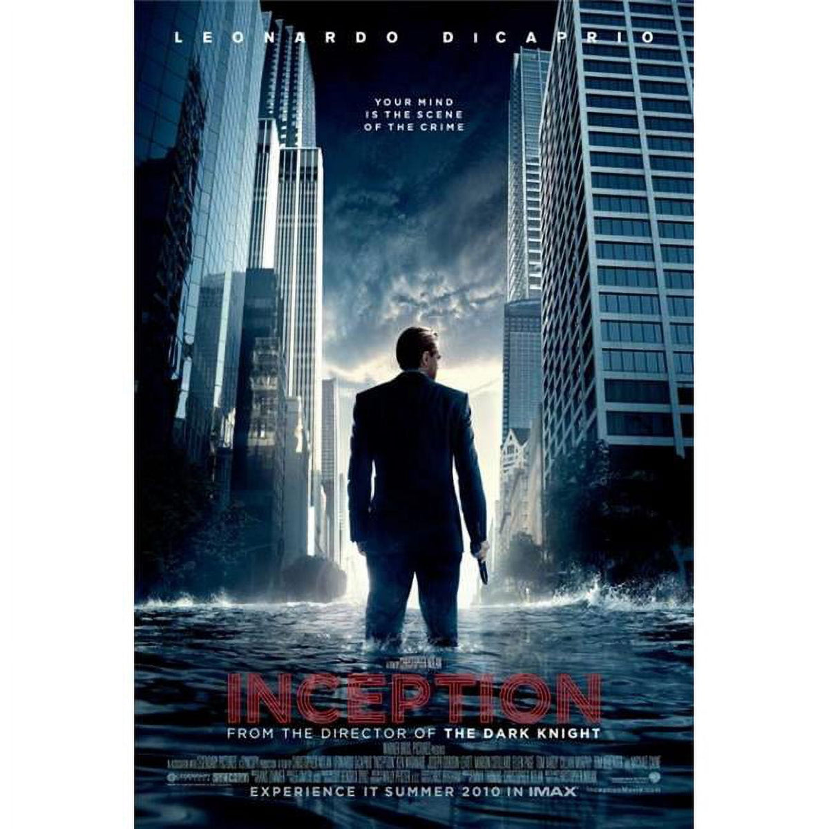 Inception Movie Poster 11x17 Print featuring dreamlike imagery.