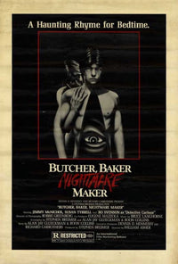 Butcher Baker Nightmare Maker movie poster 11x17