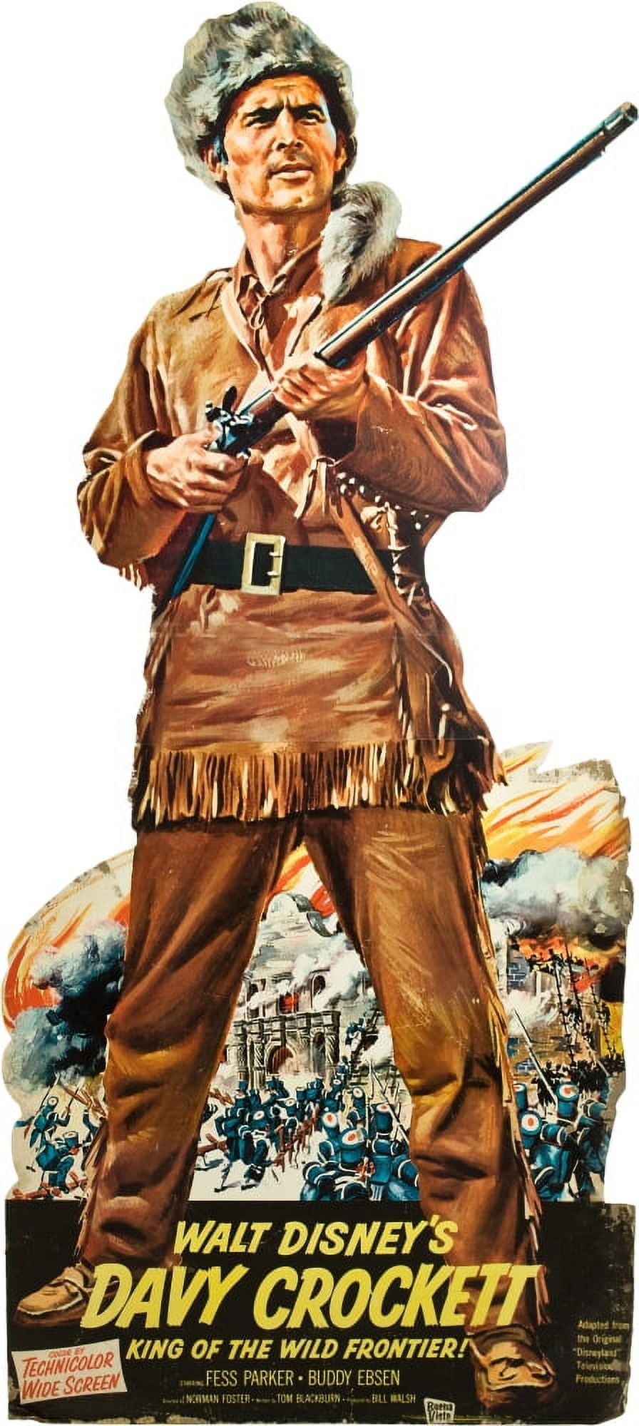 Davy Crockett King of the Wild Frontier photo print featuring Fess Parker