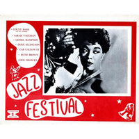 Sarah Vaughan 1956 Jazz Festival Movie Masterprint Poster.