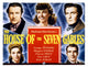 The House of the Seven Gables 1940 movie poster print featuring George Sanders, Vincent Price, and Margaret Lindsay.