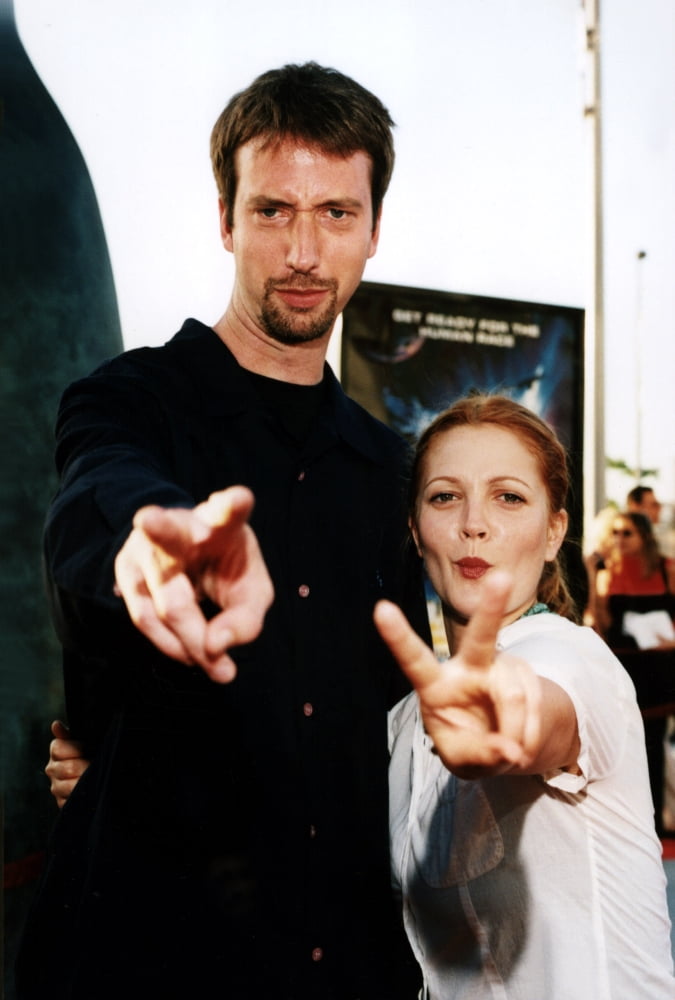 Tom Green and Drew Barrymore La Ca celebrity poster print by Robert Bertoia
