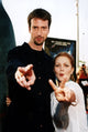 Tom Green and Drew Barrymore La Ca celebrity poster print by Robert Bertoia