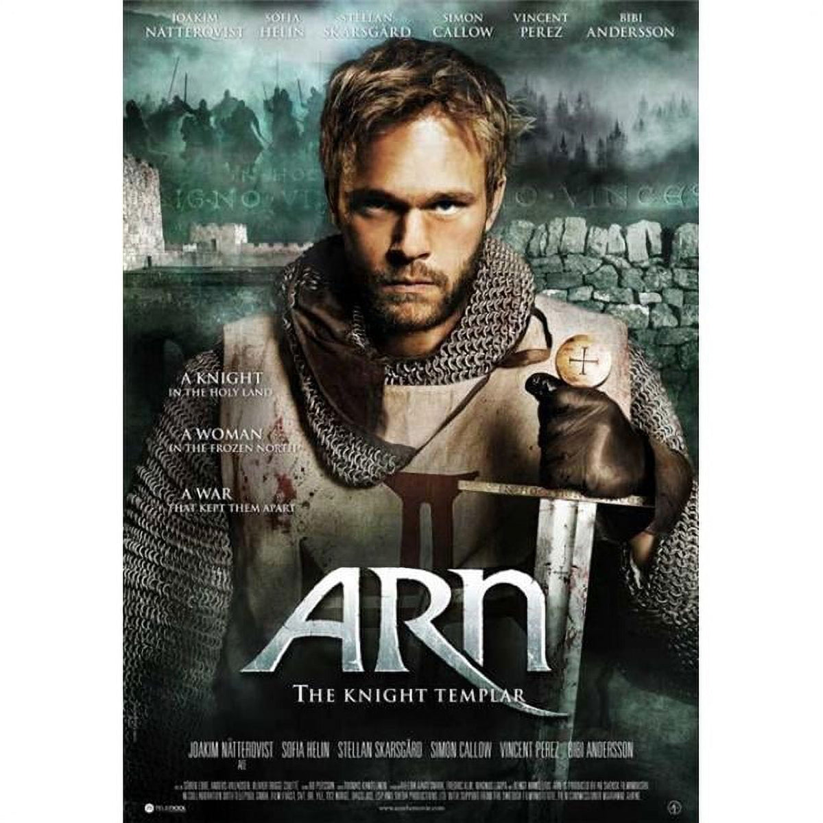 Arn: The Knight Templar Movie Poster Print 27x40