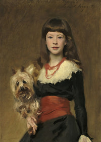 Miss Beatrice Townsend art print by John Singer Sargent showcasing classic portraiture.