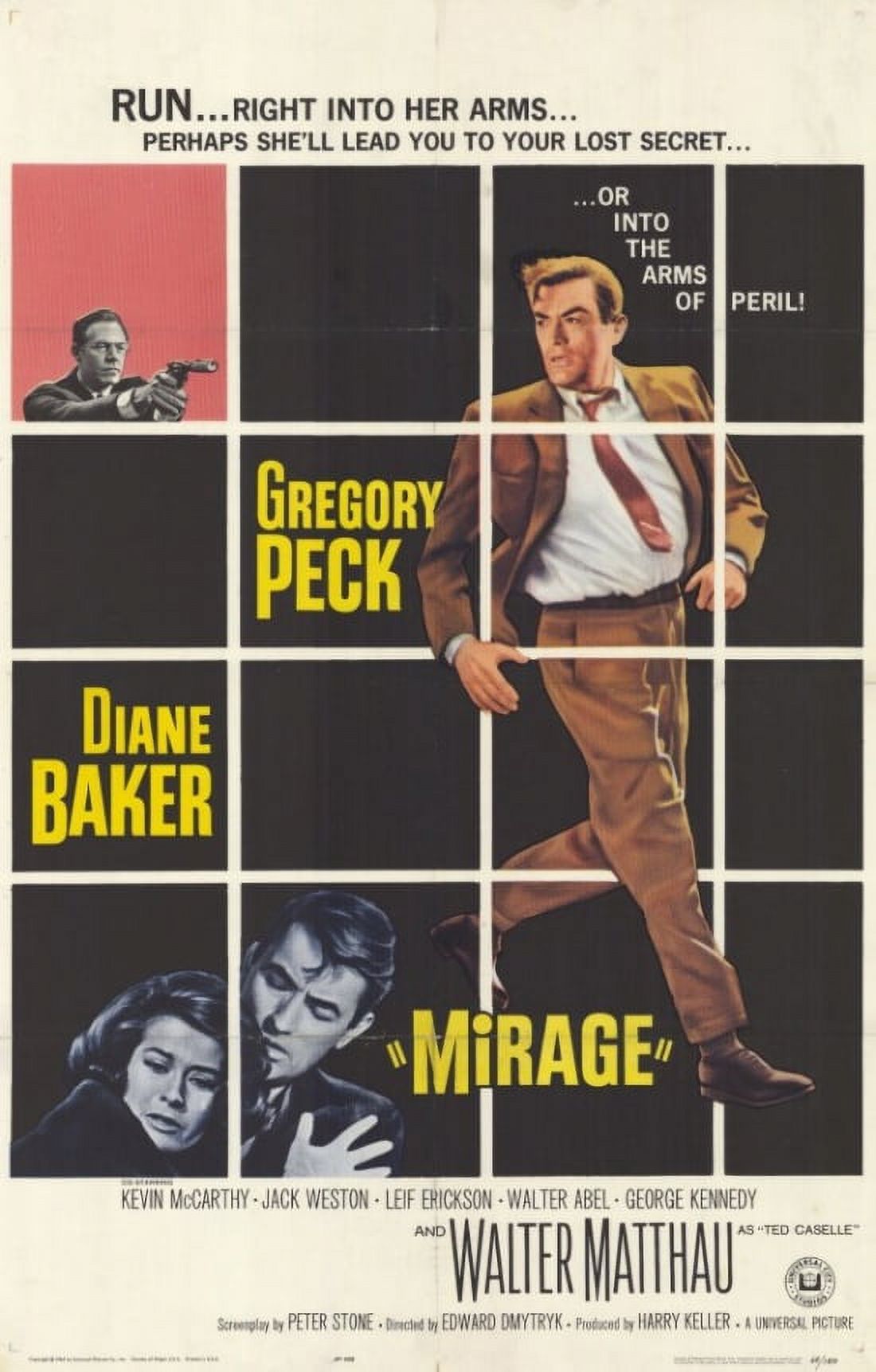 Mirage Movie Poster 11x17 print showcasing captivating visuals.